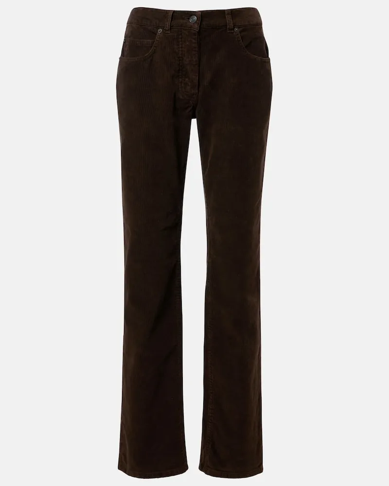 The Row Straight Jeans Frava Braun