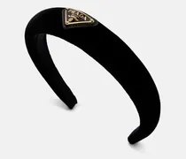 Haarreif aus Baumwollsamt