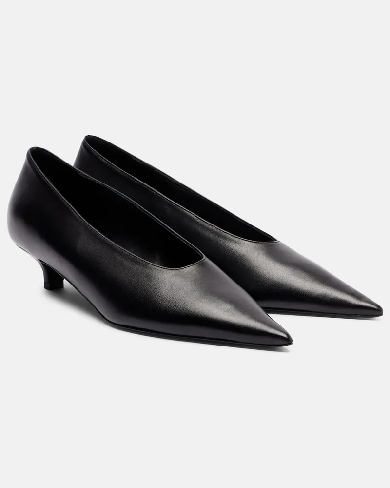 Totême Pumps aus Leder Schwarz