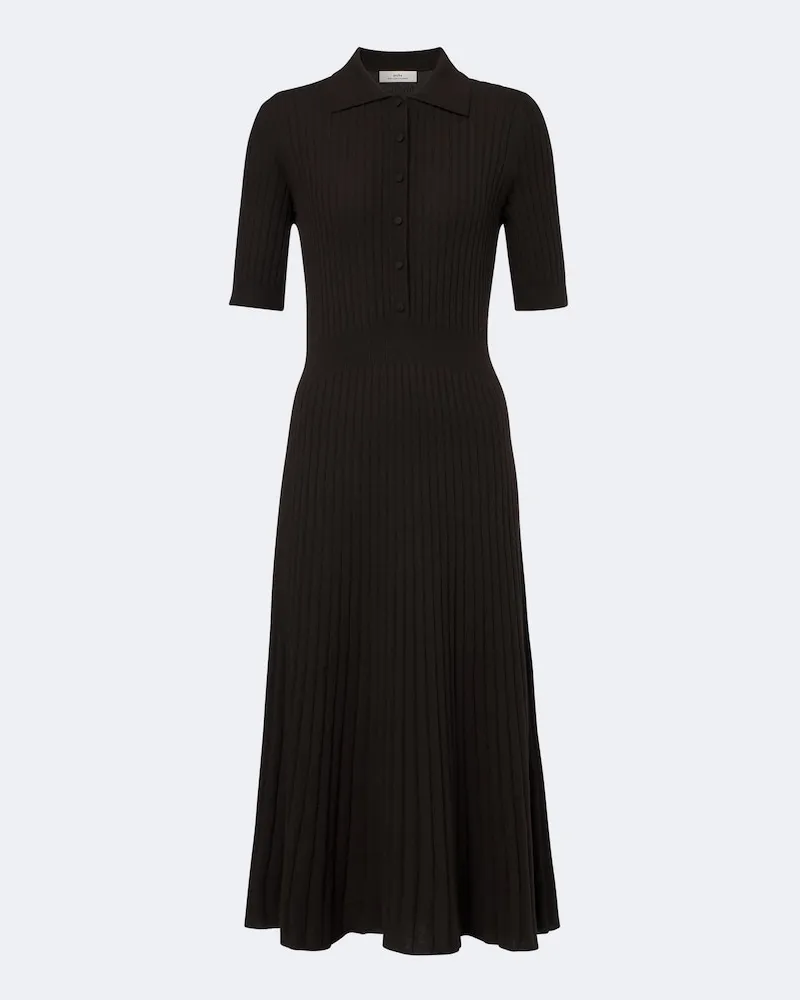 arch4 Polokleid Elloren aus Kaschmir Braun