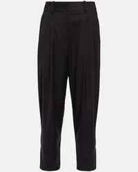 Alaïa Alaia Hose aus Wolle Schwarz