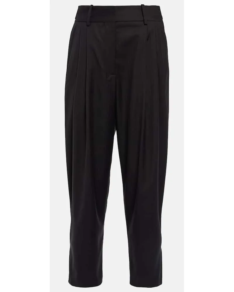 Alaïa Alaïa Hose aus Wolle Schwarz