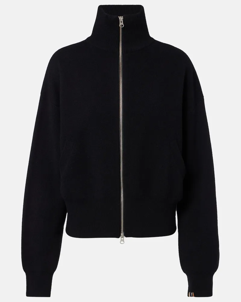 extreme cashmere Pullover N°385 Xtra Cut Schwarz