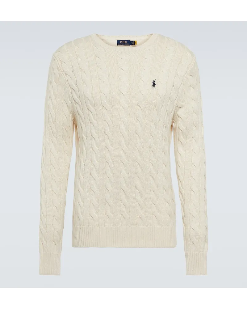 Ralph Lauren Pullover aus Baumwolle Nude