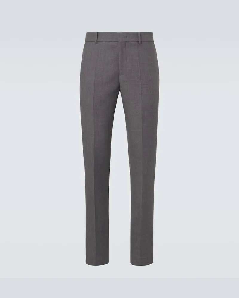 Jil Sander Hose aus Schurwolle Grau