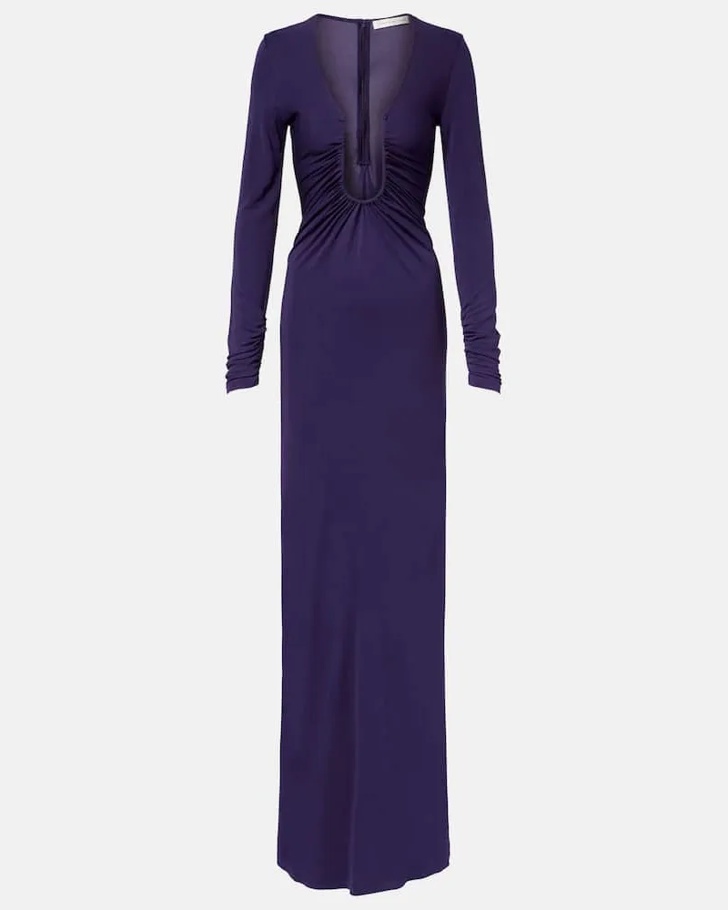 Christopher Esber Robe Arced Palm Lila
