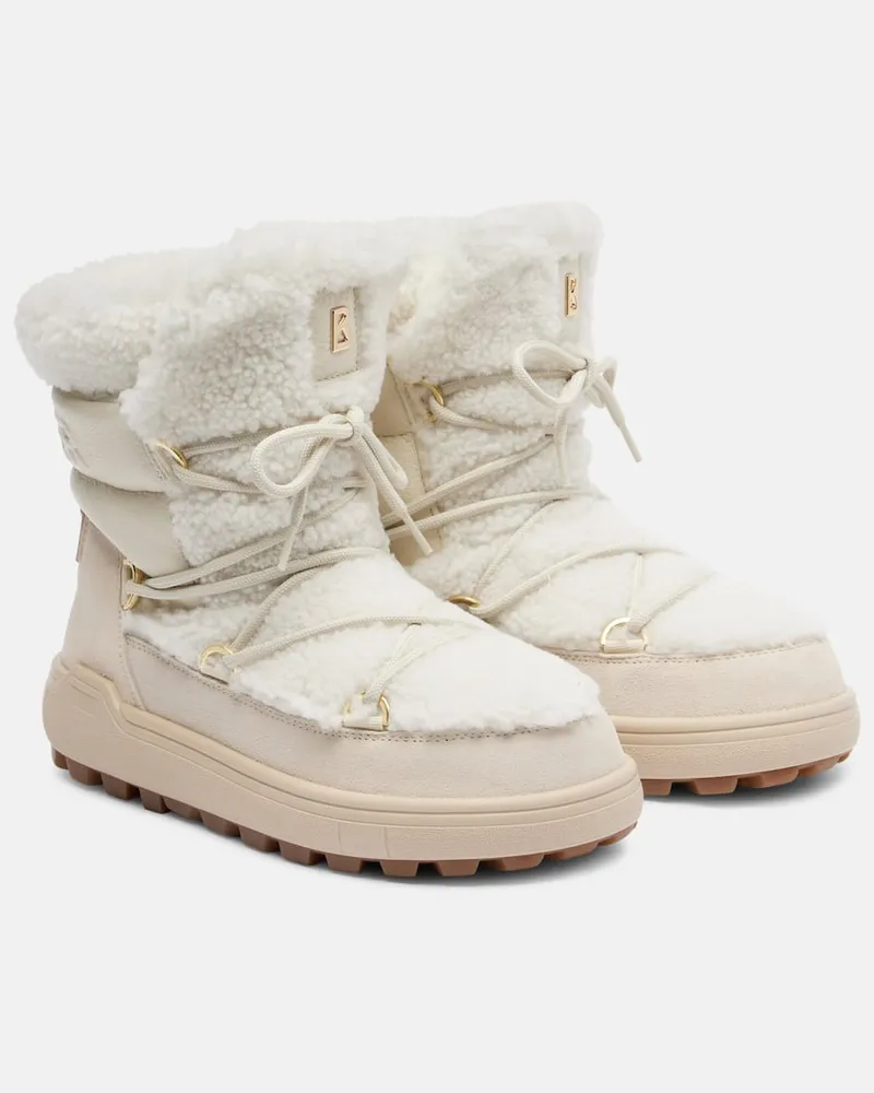 Bogner Schneestiefel Chamonix mit Shearling Weiß