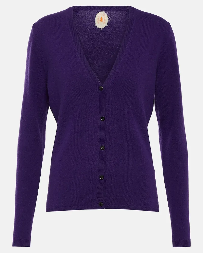 Jardin des Orangers Cardigan aus Kaschmir Violett