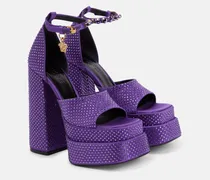 Verzierte Plateausandalen Medusa Aevitas