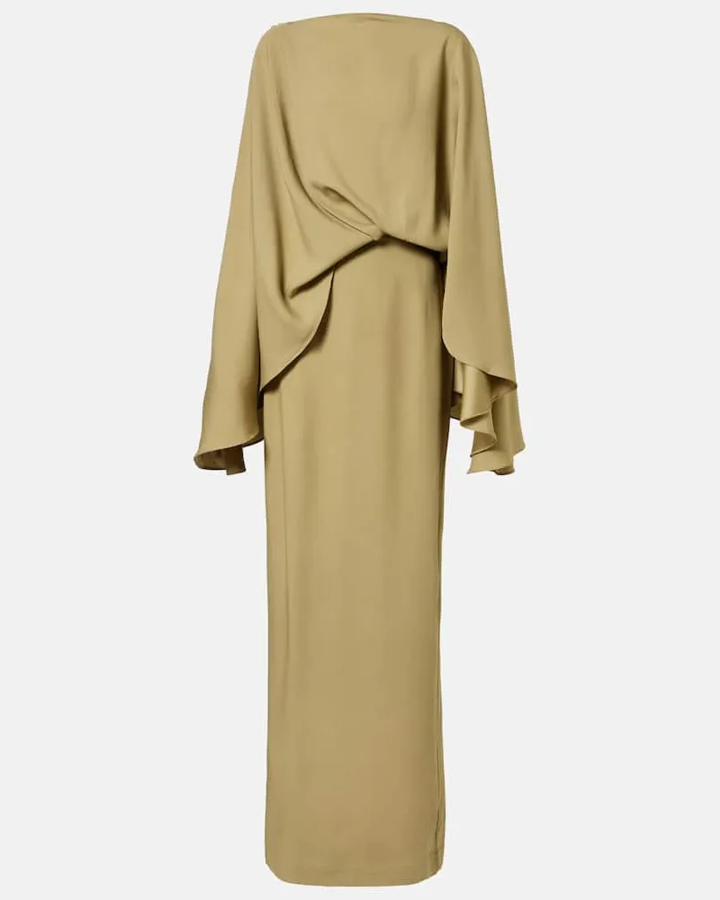 Taller Marmo Robe Eolia aus Crêpe Grün