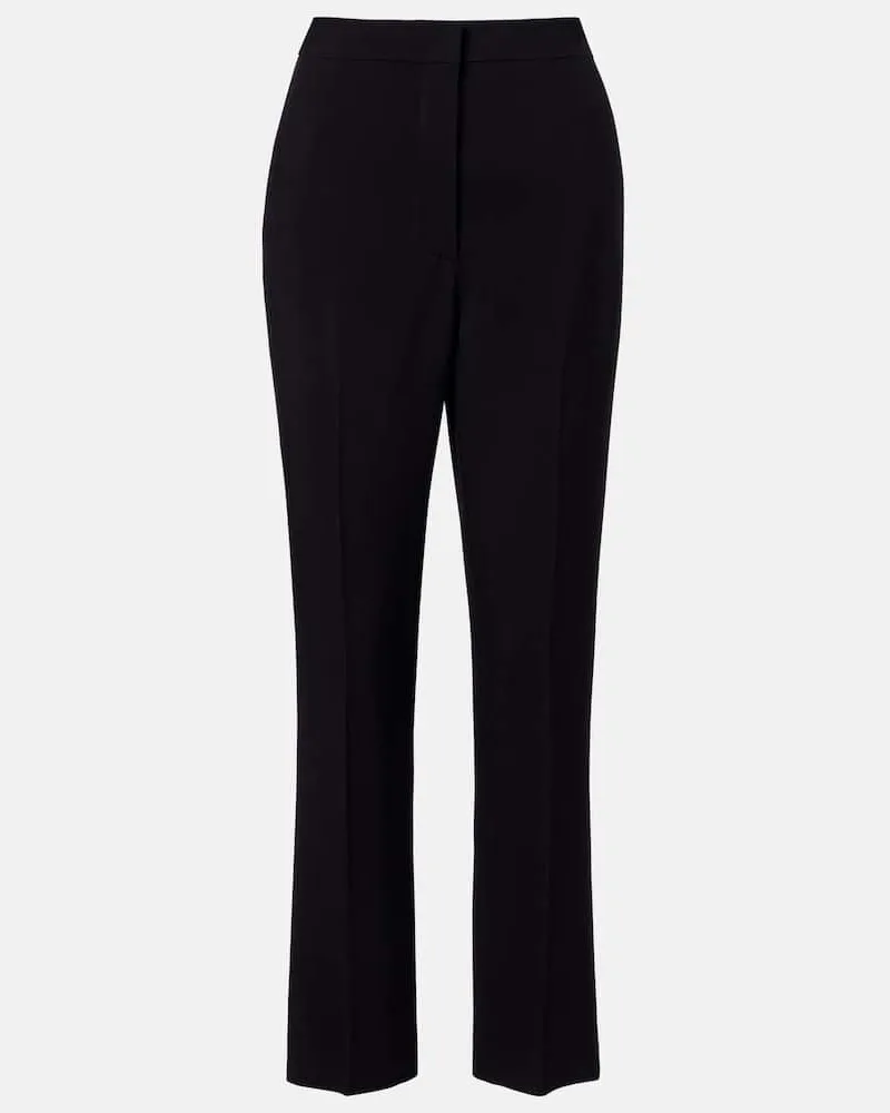 Givenchy Schmale Cropped-Hose Schwarz