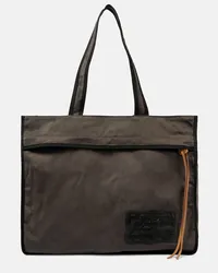 Acne Studios Tote aus Canvas Grau