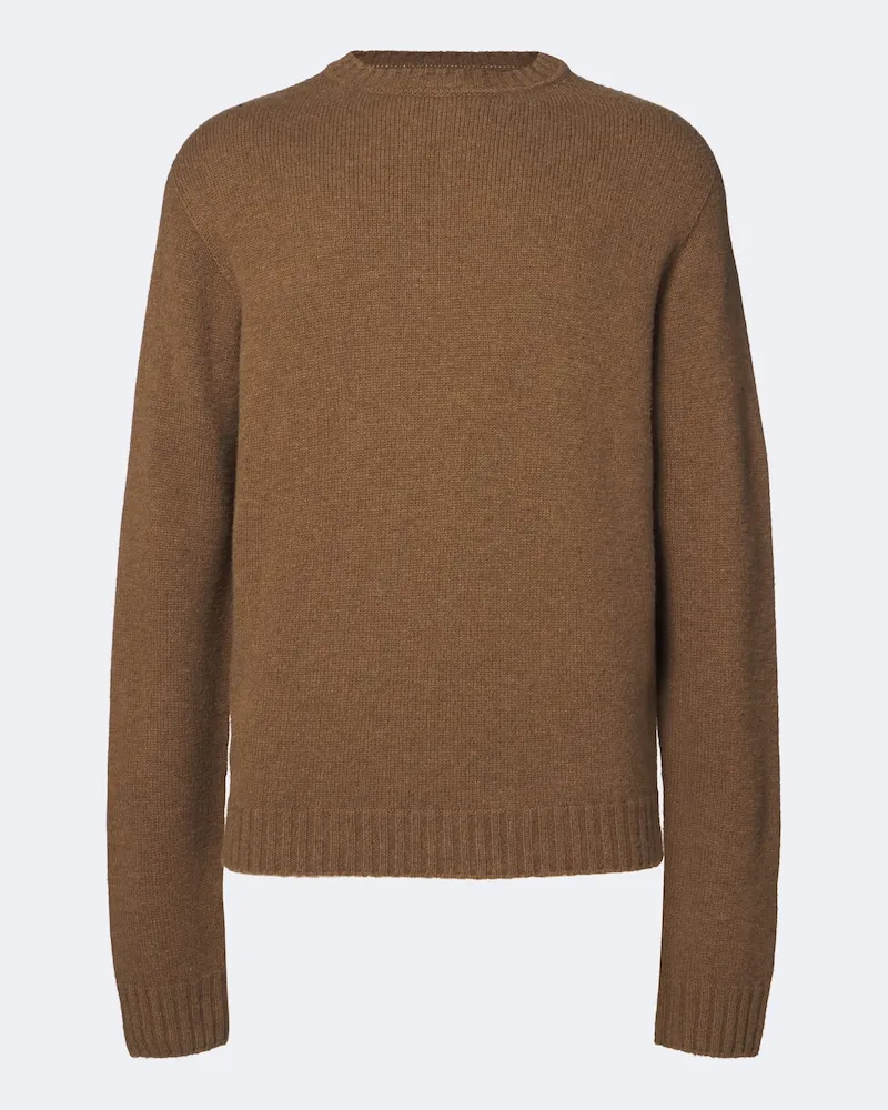 The Row Pullover Agora aus Wolle Braun