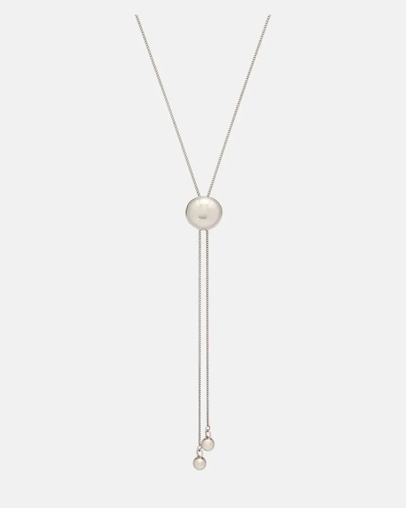 Christophe Lemaire Halskette Rattle bolo Silber