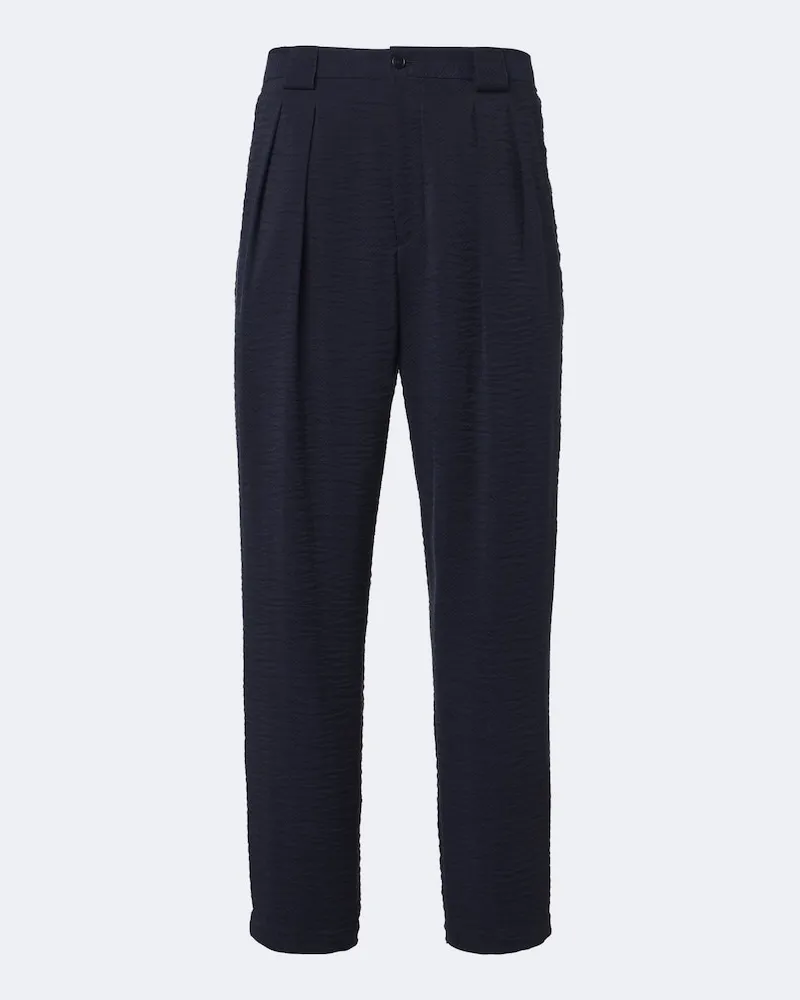 Giorgio Armani Gerade Hose Blau