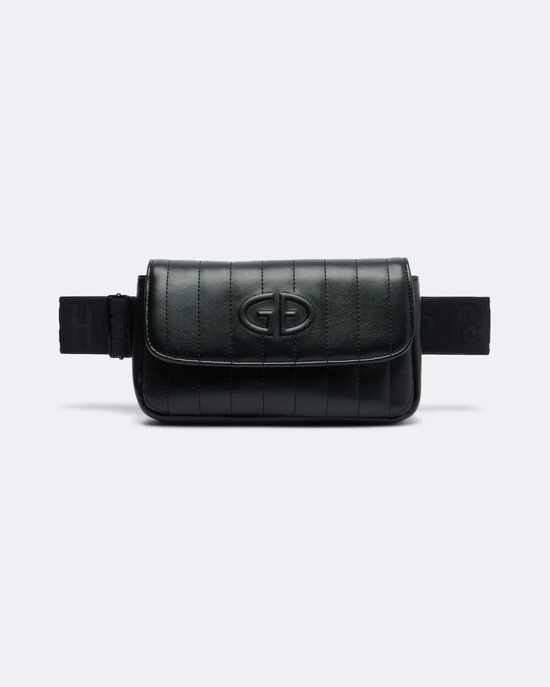 GOLDBERGH Wattierte Gürteltasche Nara Small Schwarz