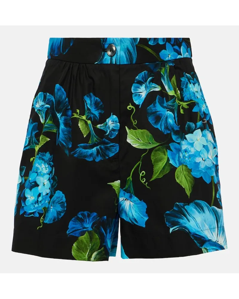 Dolce & Gabbana Shorts aus Baumwolle Schwarz