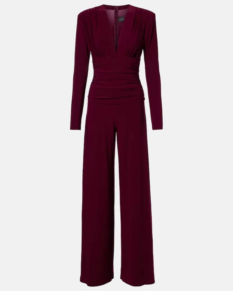 Norma Kamali Jumpsuit aus Jersey Violett