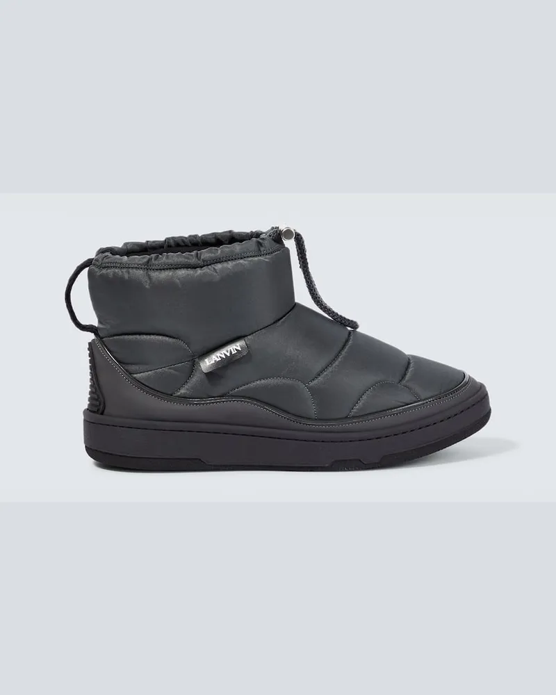 Lanvin Schneestiefel Curb Grün