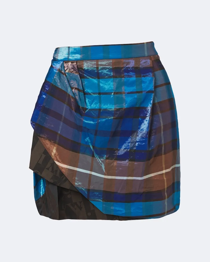 Vivienne Westwood Minirock Zora Blau