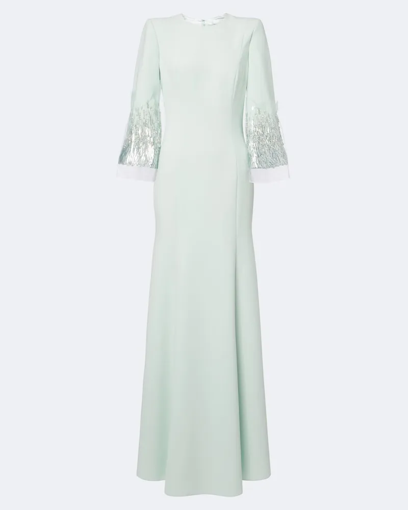 Jenny Packham Verzierte Robe Anita Blau