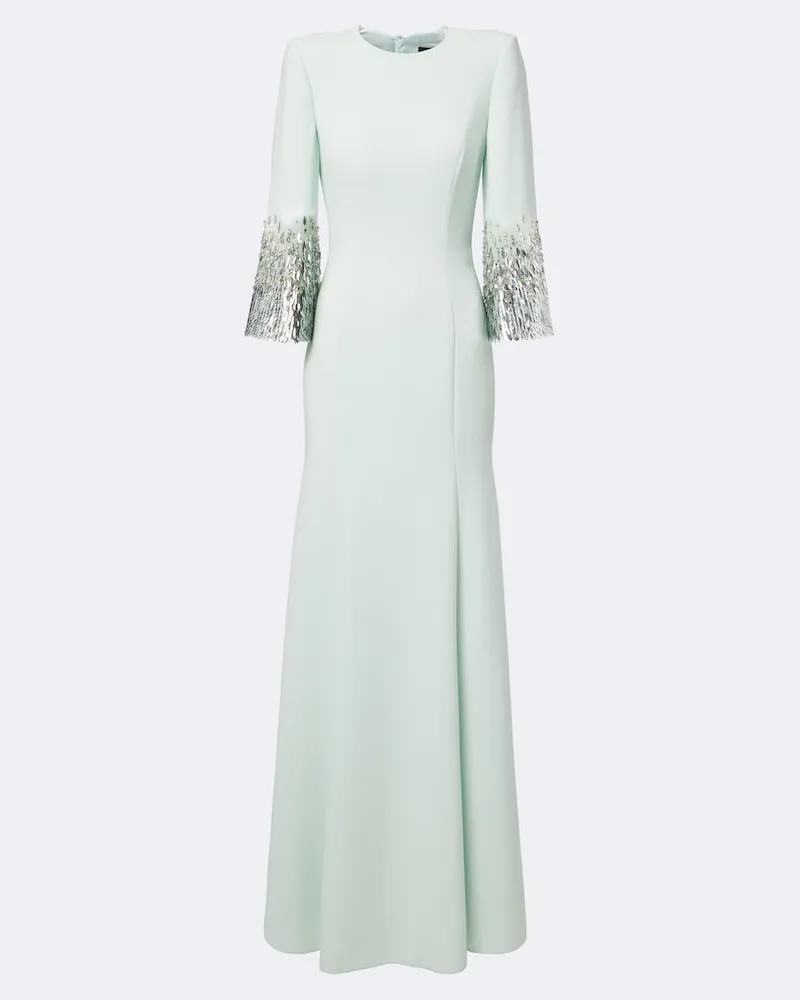 Jenny Packham Verzierte Robe Anita Blau