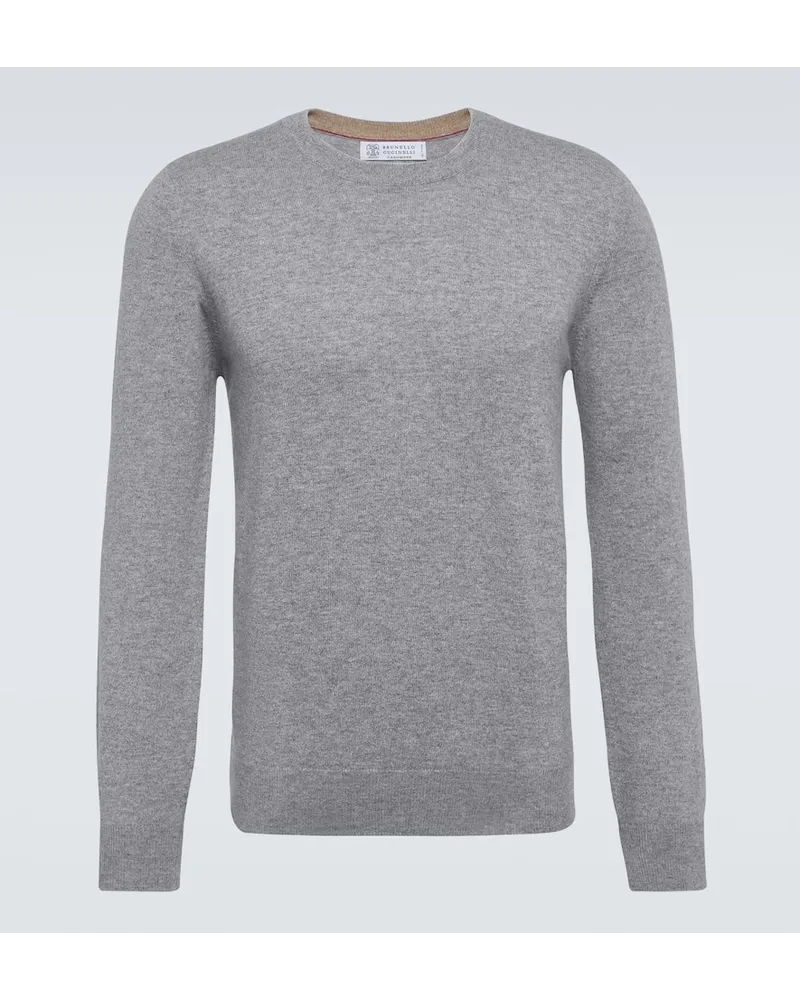 Brunello Cucinelli Pullover aus Kaschmir Braun