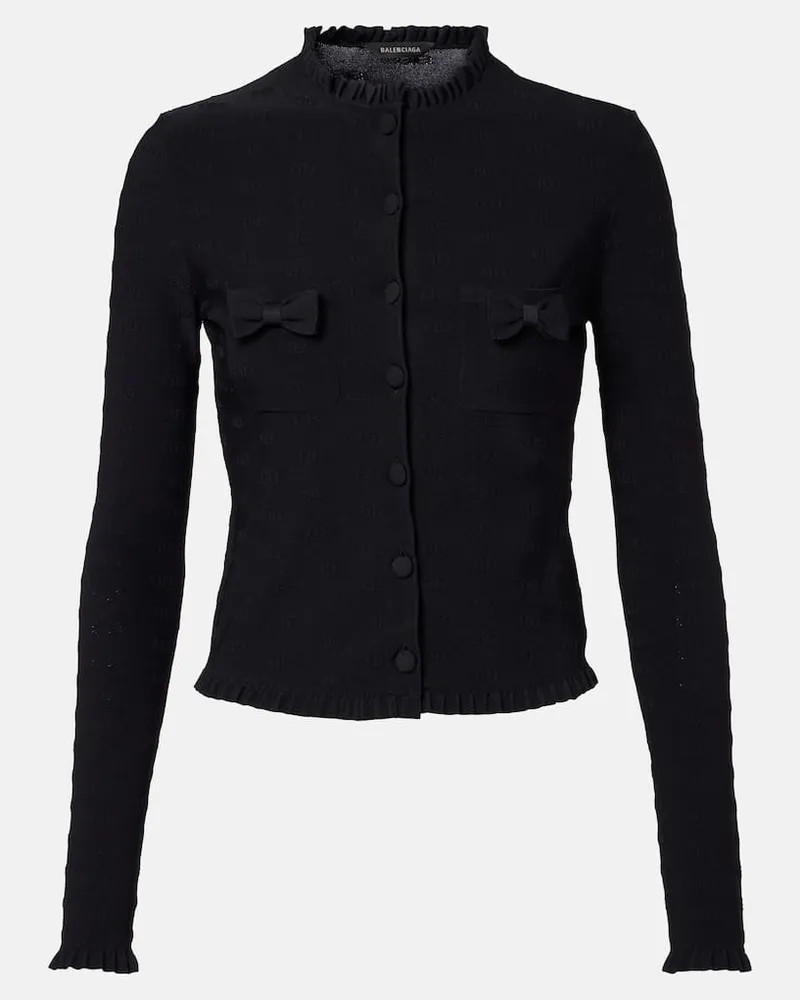 Balenciaga Cardigan Schwarz