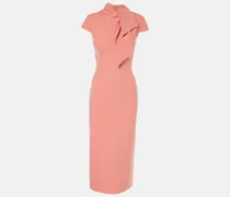 Midikleid aus einem Wollgemisch