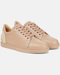 Christian Louboutin Sneakers Fun Vieira aus Leder Beige