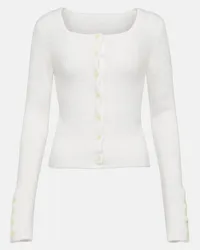 Jacquemus Cardigan La Maille Picci Weiss