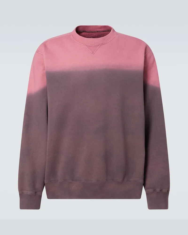 Sacai Sweatshirt aus Baumwolle Grau