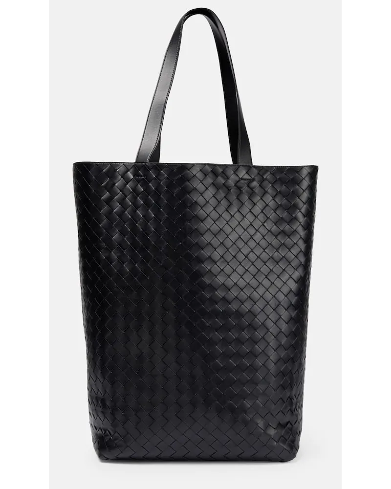 Bottega Veneta Tote Classic Large aus Leder Schwarz