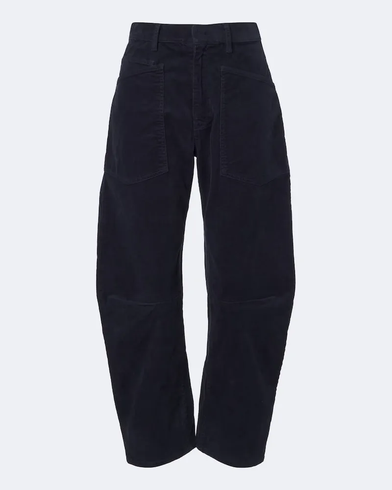 Nili Lotan Barrel Jeans Shon Blau