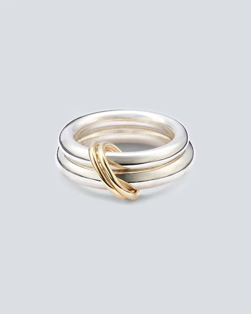 Spinelli Kilcollin Ring Virgo aus Sterlingsilber mit 18kt Gelbgold Silber