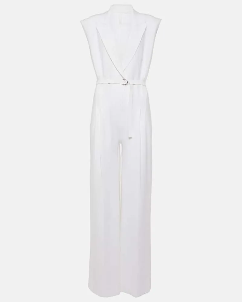 Norma Kamali Jumpsuit aus Jersey Weiß