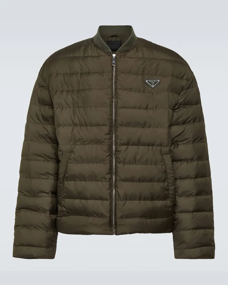 Prada Daunenjacke Grün
