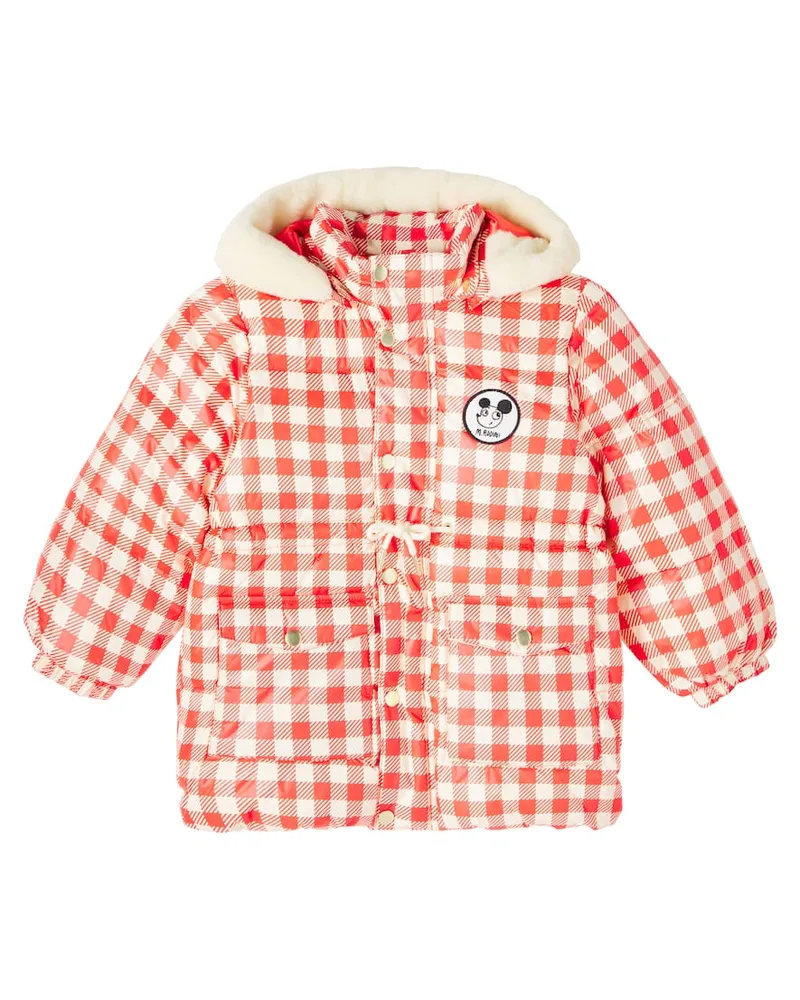Mini Rodini Wattierte Jacke Rot