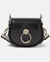 Chloé Chloe Schultertasche Tess Small aus Leder Schwarz