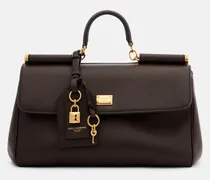 Tote Bag My Sicily Medium aus Leder