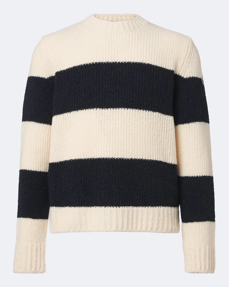 Moncler Pullover aus einem Wollgemisch Multicolor