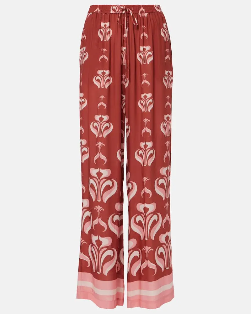 Adriana Degreas Weite Hose Blau