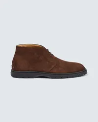 TOD'S Desert Boots aus Veloursleder Braun