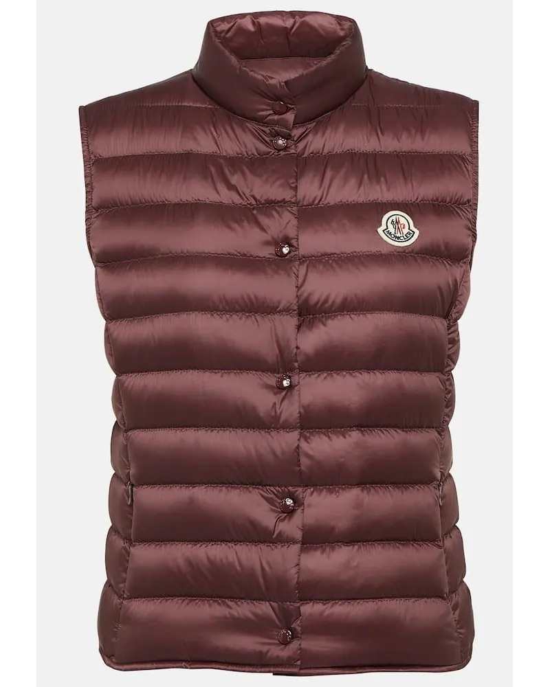 Moncler Daunenweste Liane Rot