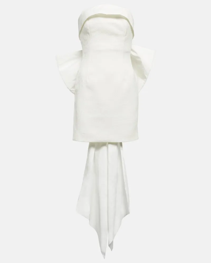 Rebecca Vallance Bridal Minikleid Madeline Weiß