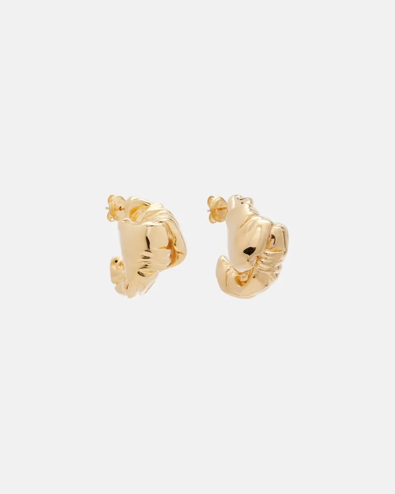 Bottega Veneta Ohrringe aus Sterlingsilber, 18kt vergoldet Gold