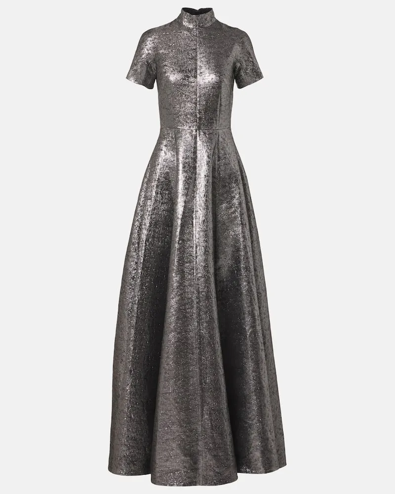 EMILIA WICKSTEAD Robe Malinda aus Jacquard Metallic
