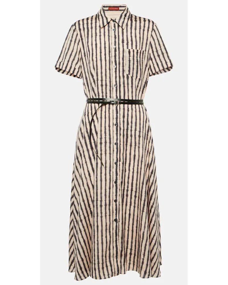 Altuzarra Bedrucktes Midikleid Kiera Multicolor