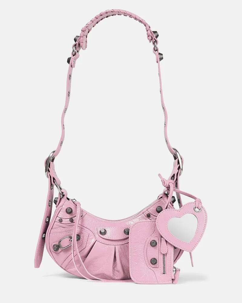 Balenciaga Schultertasche Le Cagole Small Rosa