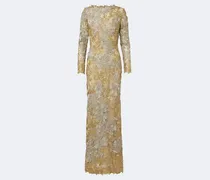 Robe aus Guipure-Spitze